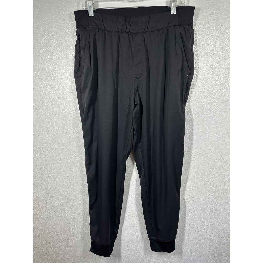 North Face Pants Womens Large Black Joggers Athletic Regular Fit Stretch Pockets